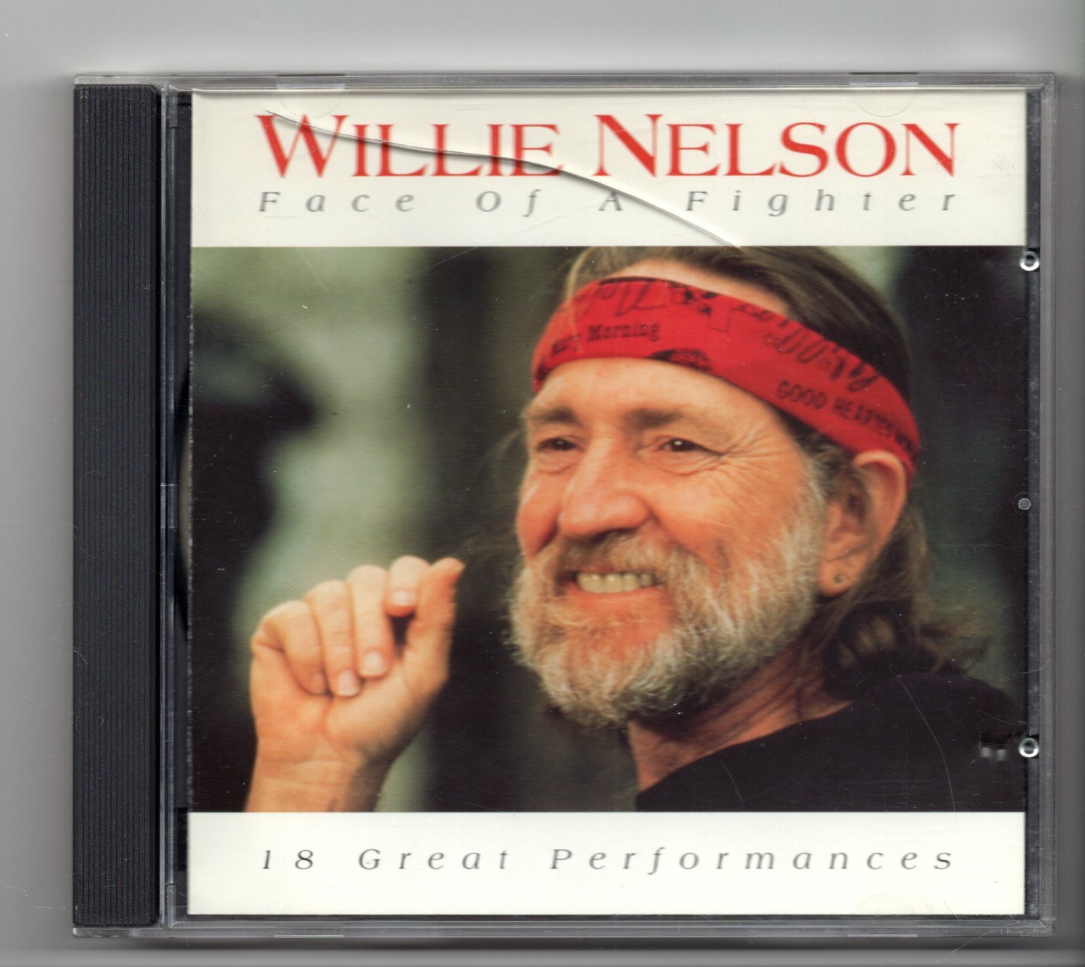 (JH369) Willie Nelson, Face Of A Fighter - 1995 CD