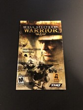full spectrum warrior ps2 Manual Only