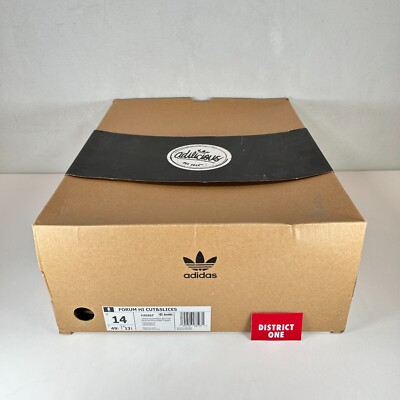 Cuts & Slices x Adidas Forum 84 High Pull Up Beloved - Size