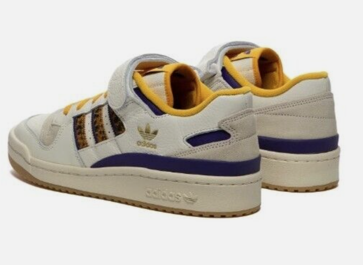 Size 12.5 - adidas Forum 84 Low Lakers Snakeskin GW2007 | eBay