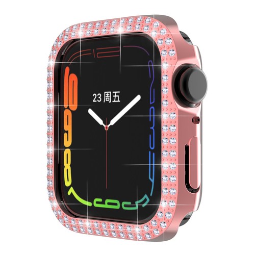 For Apple Watch 1234567 Face Case Cover 38/40/42/44/mm Bling Crystal Rhinestone - 第 13/75 張圖片