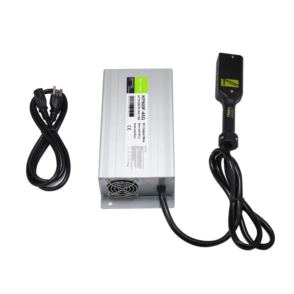 Cargador de batería 36 voltios 18 amperios para carro de golf EZGO TXT Yamaha Golf cable de alimentación de CA Foto 2 de 4