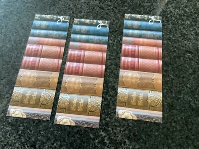 3x Buchrücken    Lesezeichen  Buch Trenner  NEU Goethe Uni Frankfurt Verlag