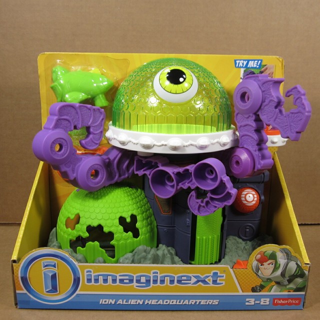 imaginext alien headquarters