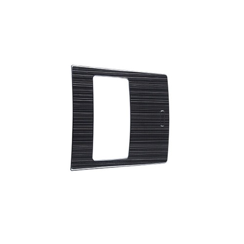 Fit For Benz ML GL 2012-2016 Black Titanium Rear Air Outlet Anti-Kick Panel Trim - Picture 4 of 7