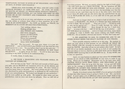 THE BLUE BOOK OF HAPPINESS by Father Pfau, John Doe 1951 SC Alcoholics Anonymous - Picture 8 of 11