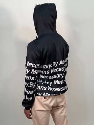 By Any Means Necessary Zip Up Hoodie Goku Drip | eBay