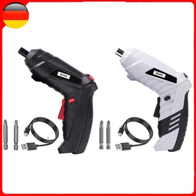 Cordless Electric Screwdriver Rechargeable Power Battery Drill with LED Light