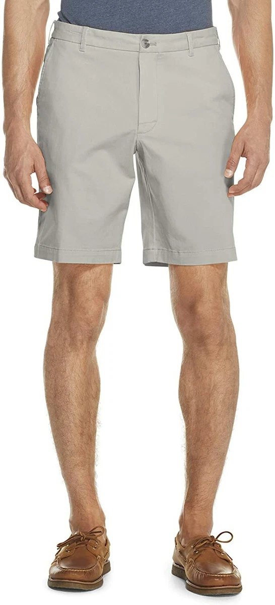 Izod men's hotsell shorts elastic waist