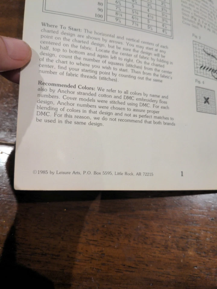 Vintage 1985 Leisure Arts Earth Awakens Counted Cross Stitch Leaflet 409 Booklet - Image 3 of 3