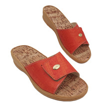 Amix Ciabatta Donna Estive con Zeppa Comode, Ciabatte Casa Ortopediche Sughero