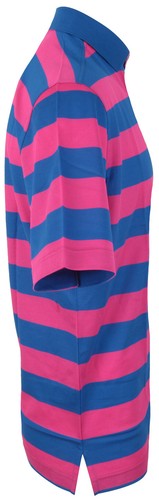PAUL & SHARK YACHTING Herren Poloshirt Polo Hemd Shirt Gr. L Blau Rosa Gestreift - Bild 8 von 9