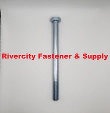 M14-1.5x180 Hex Head Cap Screws M14x1.5x180 Bolts 14mm x 180mm Zinc