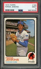 1973 Topps Baseball #180 Fergie Jenkins PSA 9 *d5