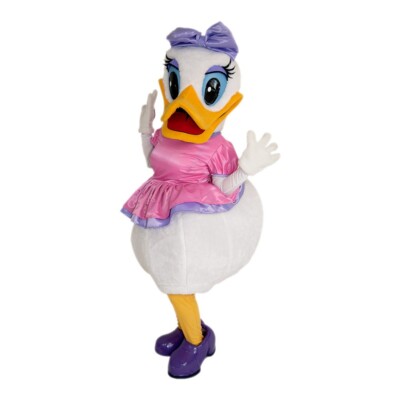 Daisy Duck Mascot Costume Adult Halloween Party Cosplay Mascot Event