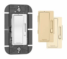 Legrand Radiant Multicolored 1100 watts Slide Dimmer Switch RHLV1103PTC