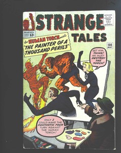 Strange-Tales-1951-series-108-in-Fine-minus-condition-Marvel-comics-dp