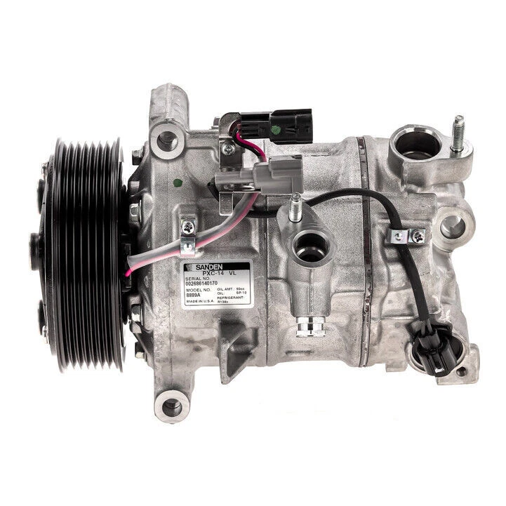 Nuevo compresor de aire acondicionado OEM para Infiniti Q50 3,7 L 2014-2018 / Infiniti Q60 3,0 L 2017 Foto 4 de 4