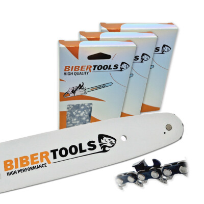 3 Sägeketten + Schwert 30cm 3/8''LP 1,3mm 44TG f. Stihl MS 160 170 171