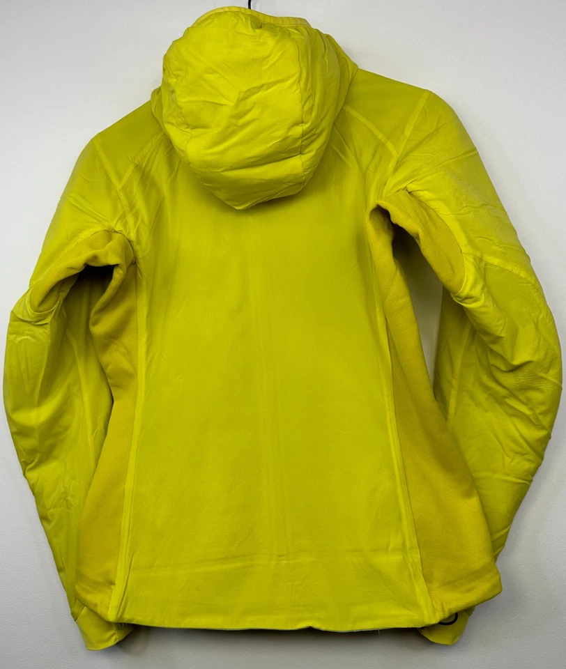 Arcteryx Jacket Women's Size S 10 Yellow Atom LT Hoody Insulated Rain - Image 3 of 4