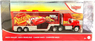 DISNEY CARS MACK TRUCK TRAILOR HAULER 1:55 SCALE FREE SHIPPING! | eBay