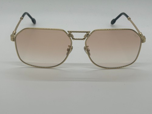 New Fred FG40038U 30E Gold W/Brown Lens Sunglasses 62-15-150mm - Picture 2 of 6