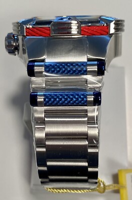 52mm Auto SUPERMAN Blue Glass Fiber | Slvrtn Bracelet LE