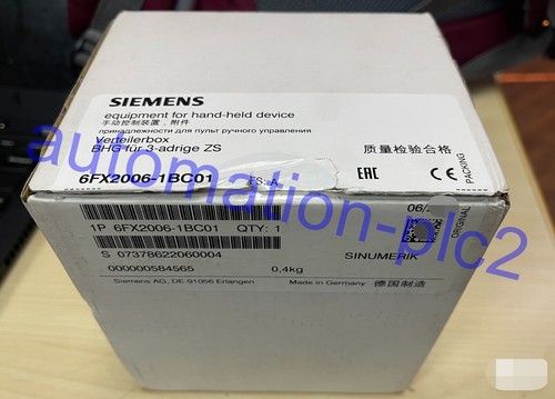 *j1PCS NUOVO Siemens 6FX2006-1BC01 Dispositivo di controllo manuale Fast FedEx o DHL - Foto 1 di 5