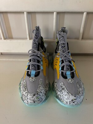 MLO XTC T100 Gray yellow Lifestlye Fashion Athletic Workout Shoes