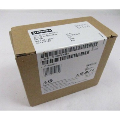 New Siemens 6ES7 223-1QH32-0XB0 6ES7223-1QH32-0XB0 I/O SM1223 US FREE TAX