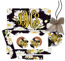 Daisy Personalized Monogram Car Accessories