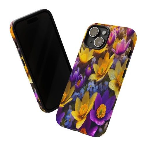 Colorful Floral Tough Case for iPhone - Durable & Stylish IPhone Protection - 第 24/93 張圖片