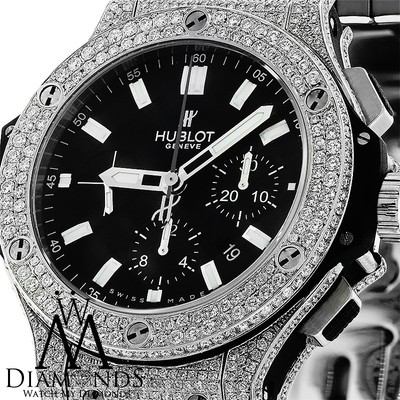 hublot with diamonds