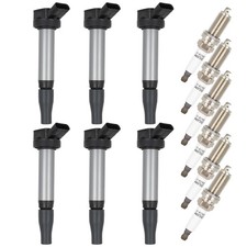 For 2016-2021 Toyota Tacoma 3.5L 6pcs Ignition Coils & 6pcs Iridium Spark Plugs