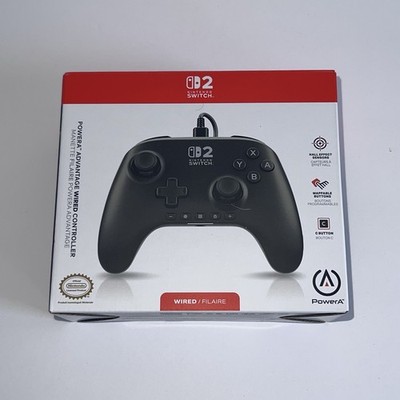 PowerA Advantage Wired Controller for Nintendo Switch 2 - Black NEW