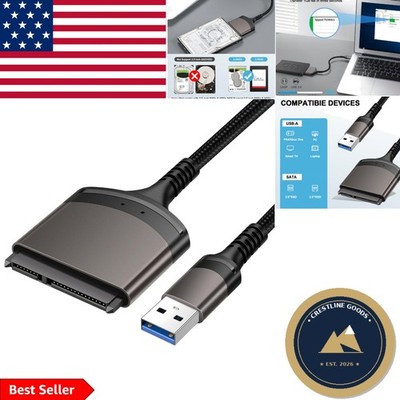 Portable USB 3.0 to SATA Adapter Cable for 2.5'' Hard Drives - UASP Compatible