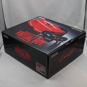 VIRTUAL BOY Nintendo 3D Display Game System Boxed W/ AC Adapter + AC adapter tap
