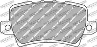 BremsbeläGe BremsklöTze Hinten FüR Honda Civic Viii Hatchback FN FK FCP1862H