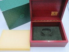 Genuine Rolex Vintage Wooden Presentation Watch Box w/ Outer Box - 81.00.09