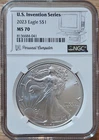 U.S. Mint 2023 Silver Eagle 1 oz SILVER NGC MS70