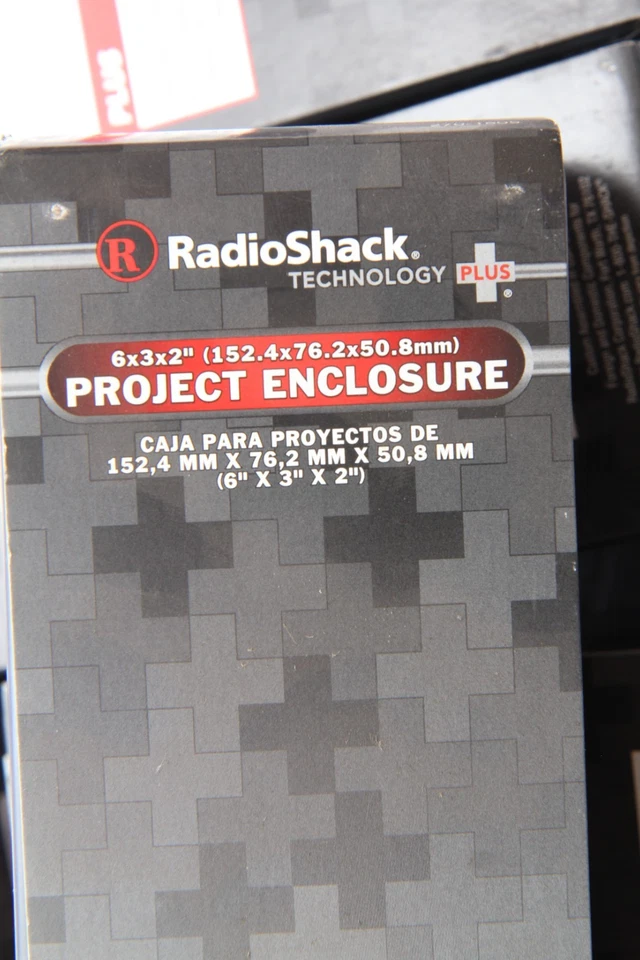 (Cantidad 2) RADIO SHACK 270-1805 ABS / CAJA PROYECTO METAL 6x3x2" NUEVO Foto 2 de 4