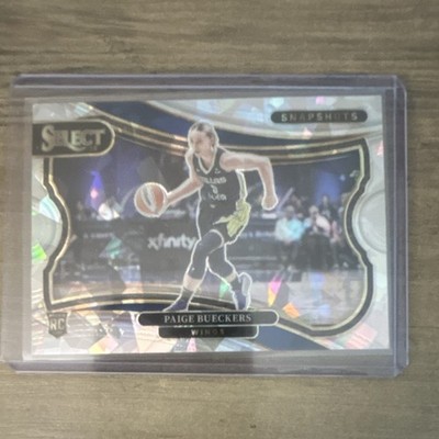 Panini 2025 Select Snapshots Cracked Ice Paige Bueckers Rookie #2 Dallas Wings