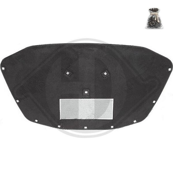 MotorraumdäMmung Diederichs 8878311 FüR Skoda Motorhaube-image