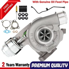 Upgrade Billet Turbo Charger&Oil Feed Pipe For Hyundai Accent 1.5L