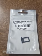 Iphone 12 pro max, Pro, Mini Sim tray pacific blue new