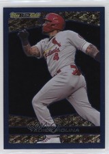 2021 Topps Update Topps Black Gold Blue Yadier Molina #BG-16 09if