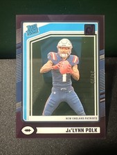 2024 Clearly Donruss- Rated Rookie Ja’Lynn Polk Purple /75 (RC)