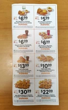 8 Popeyes Paper Coupons - Expire 3/22/2026
