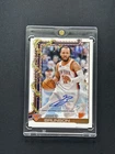2025-26 Topps Holiday Jalen Brunson Autograph Auto #H12 Knicks Bad Condition