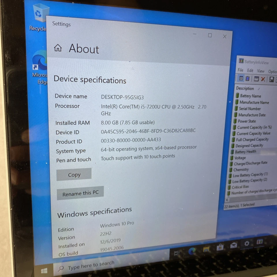 Lenovo YOGA 510-14IKB Intel Core i5-7200U @2.5GHz 8GB RAM 256GB SSD W10P - Image 2 of 4